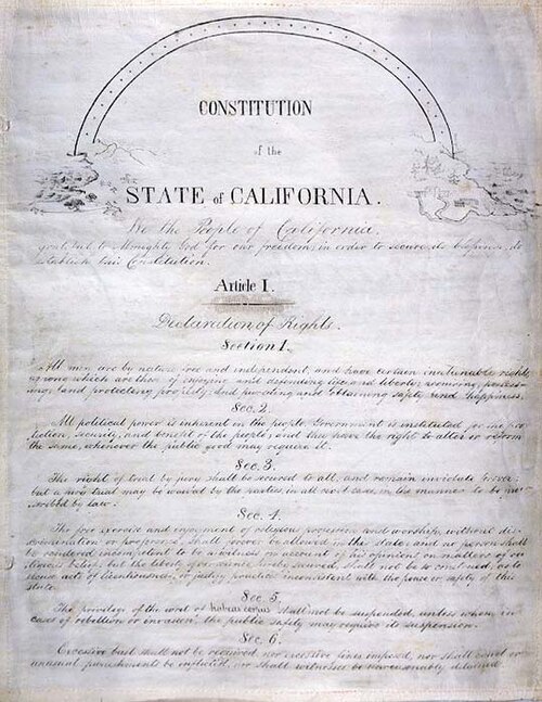 Law of California